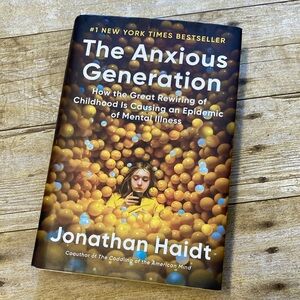 The Anxious Generation Hardcover Book